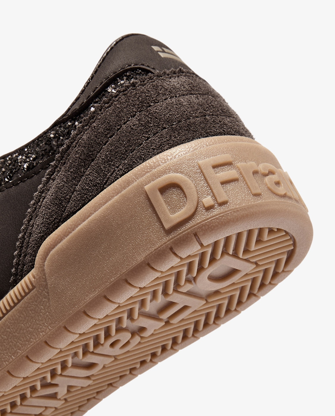 Zapatillas deportivas de mujer con brillo rebel lab glitter - D.Franklin - Marrón Marrón-3