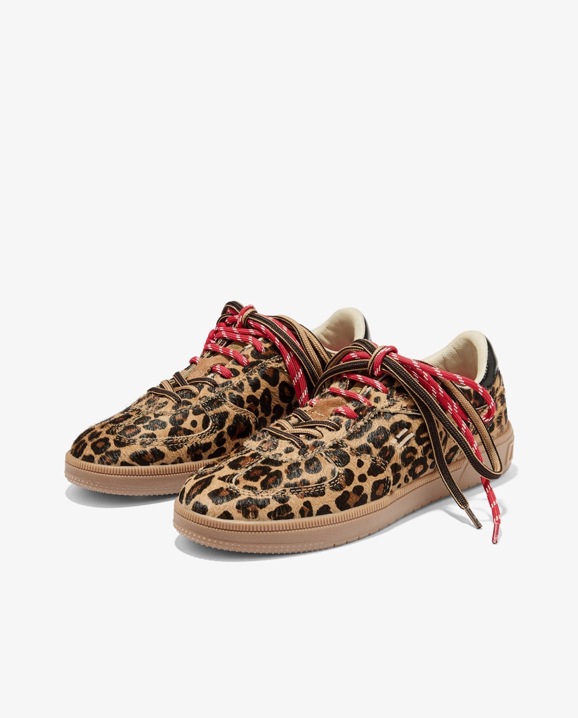 Zapatillas deportivas de mujer de piel rebel lab leo - D.Franklin - Marrón Marrón-4