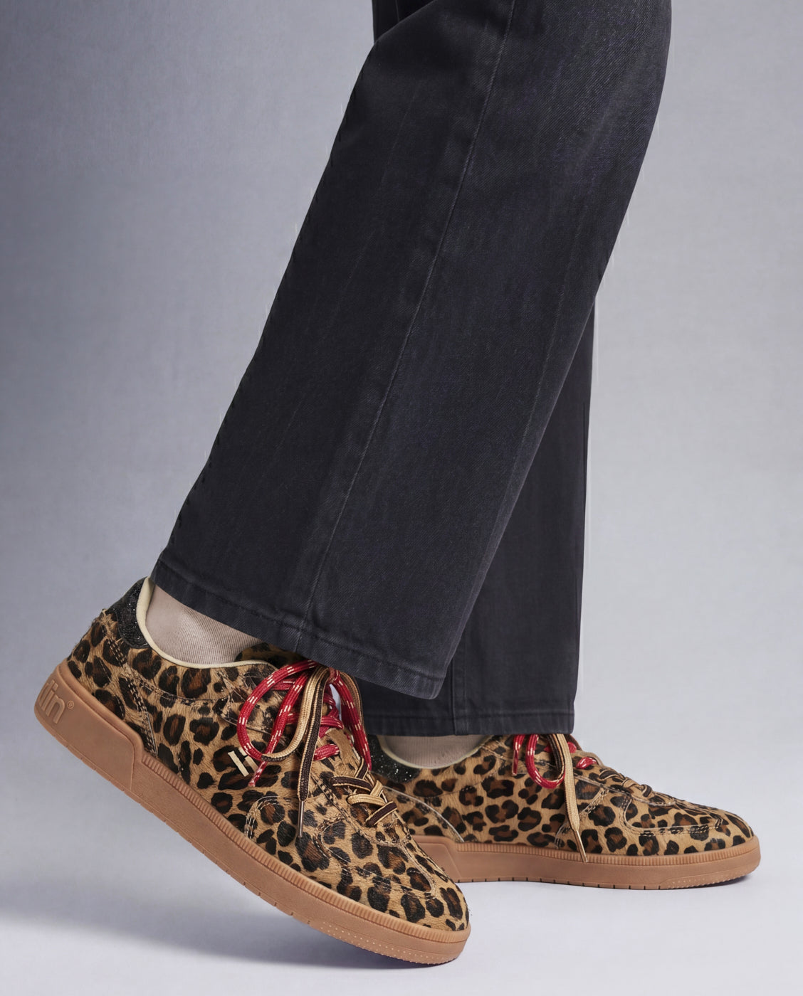 Zapatillas deportivas de mujer de piel rebel lab leo - D.Franklin - Marrón Marrón-2
