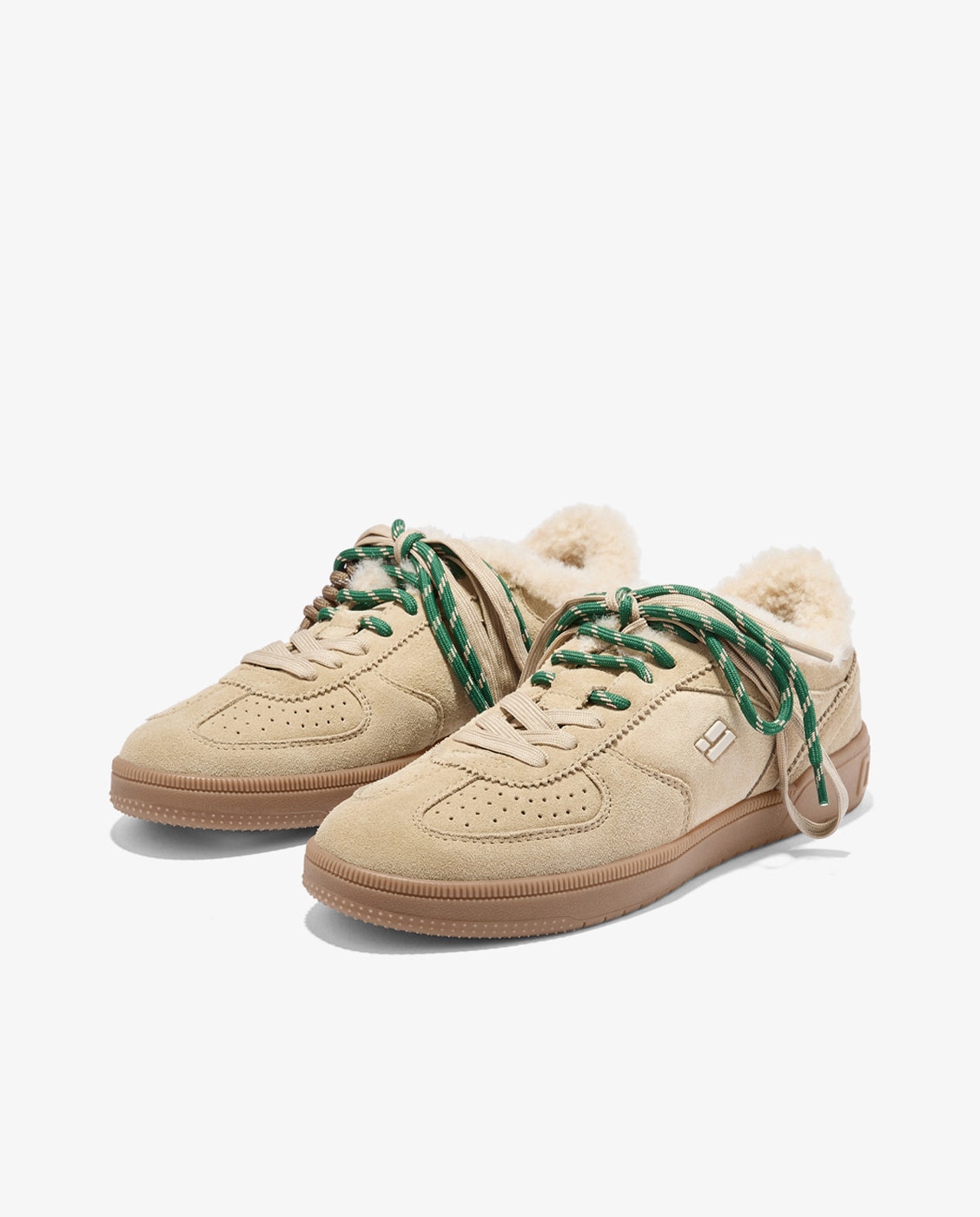 Zapatillas deportivas de mujer de ante rebel lab sherpa - D.Franklin - Beige Beige-3