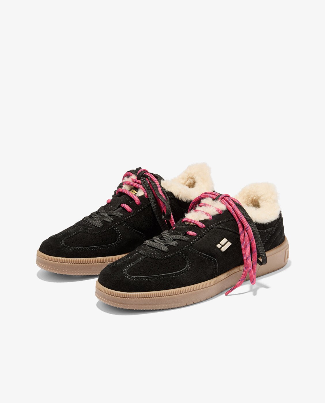 Zapatillas deportivas de mujer de ante rebel lab sherpa - D.Franklin - Negro Negro-3