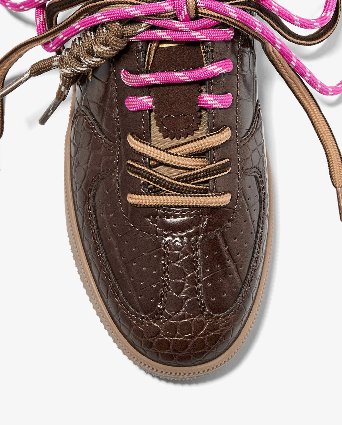 Zapatillas deportivas de mujer rebel lab coco - D.Franklin - Marrón Marrón-4
