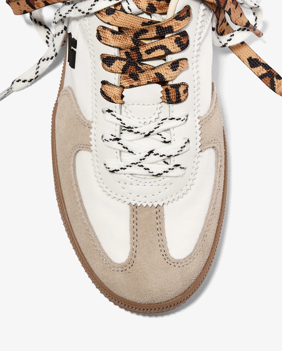 Zapatillas deportivas de mujer de nylon con cordones rebel lab - D.Franklin - Blanco Blanco-4