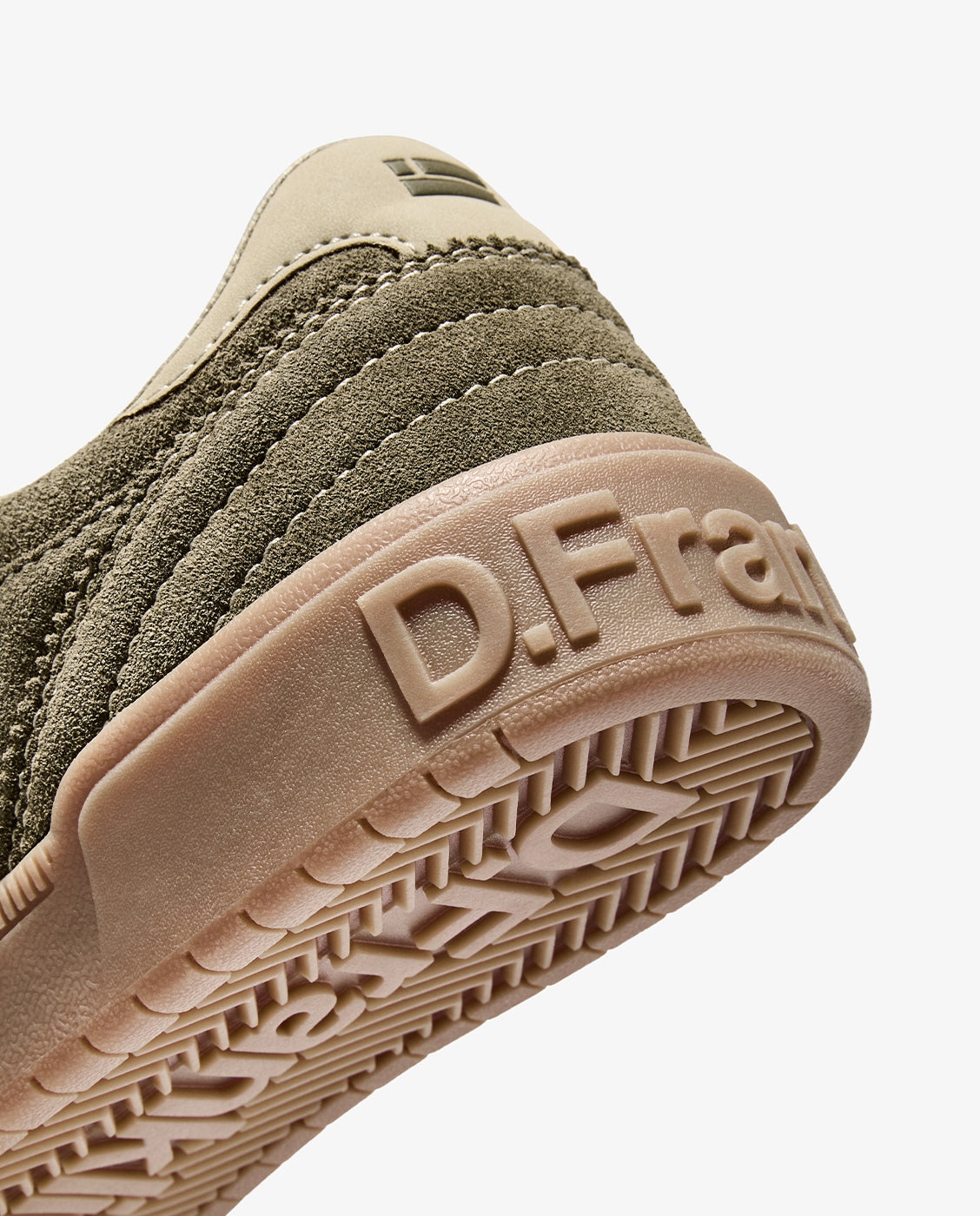 Zapatillas deportivas de hombre de ante y nylon rebel lab suede - D.Franklin - Kaki Kaki-2