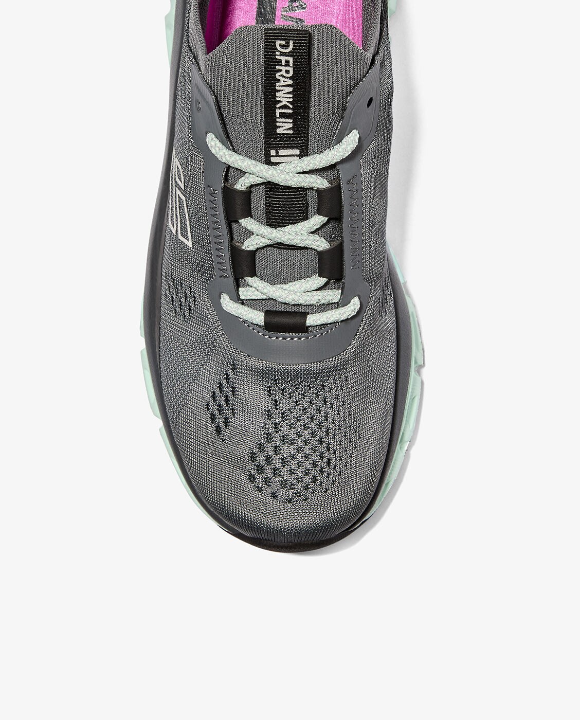 Zapatillas deportivas de mujer con plataforma aero mesh - D.Franklin - Gris Gris-4