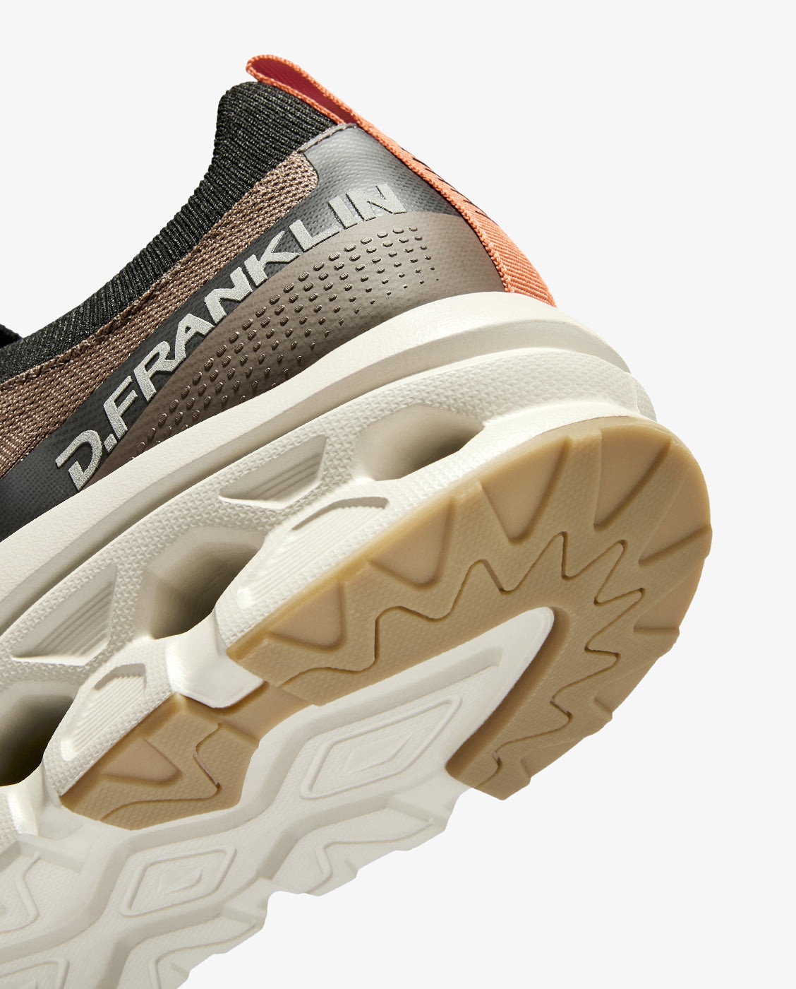Zapatillas deportivas de hombre con plataforma aero mesh - D.Franklin - Marrón Marrón-2