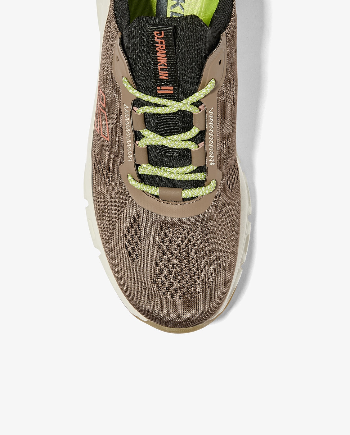 Zapatillas deportivas de hombre con plataforma aero mesh - D.Franklin - Marrón Marrón-4