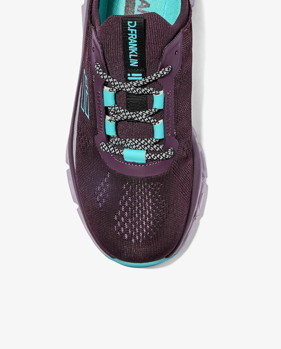 Zapatillas deportivas de mujer con plataforma aero mesh - D.Franklin - Morado Morado-4
