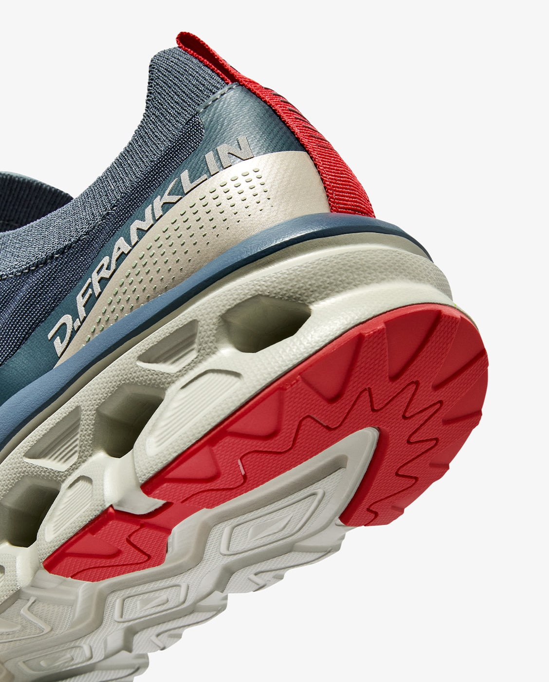 Zapatillas deportivas de hombre con plataforma aero mesh - D.Franklin - Azul Azul-2