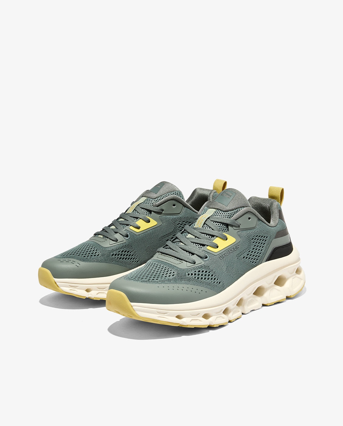 Zapatillas deportivas de hombre Aero dual - D.Franklin - Verde oscuro Verde oscuro-3
