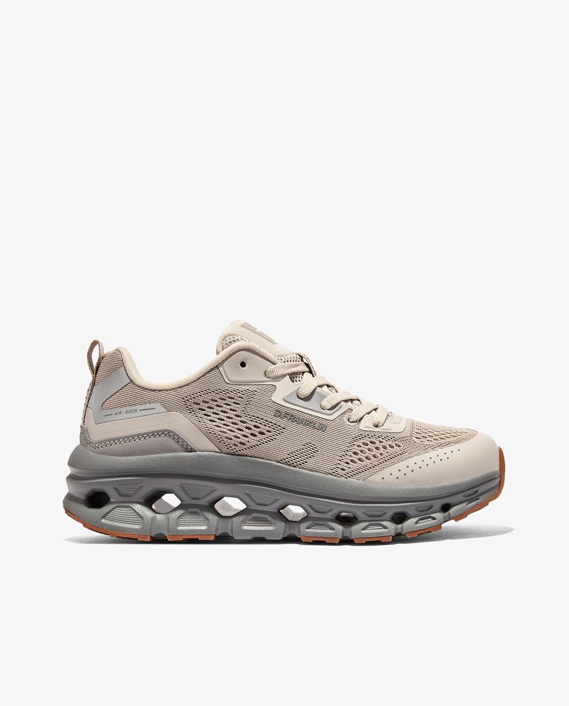 Zapatillas deportivas unisex con plataforma aero dual - D.Franklin - Gris Gris-1