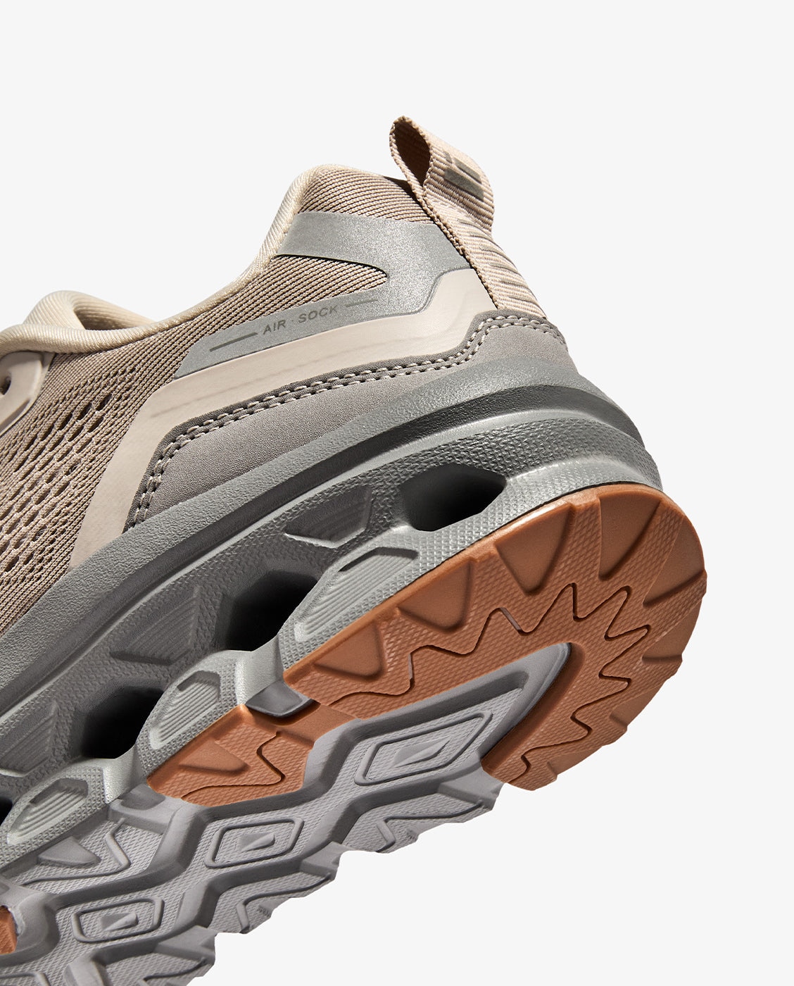 Zapatillas deportivas unisex con plataforma aero dual - D.Franklin - Gris Gris-2