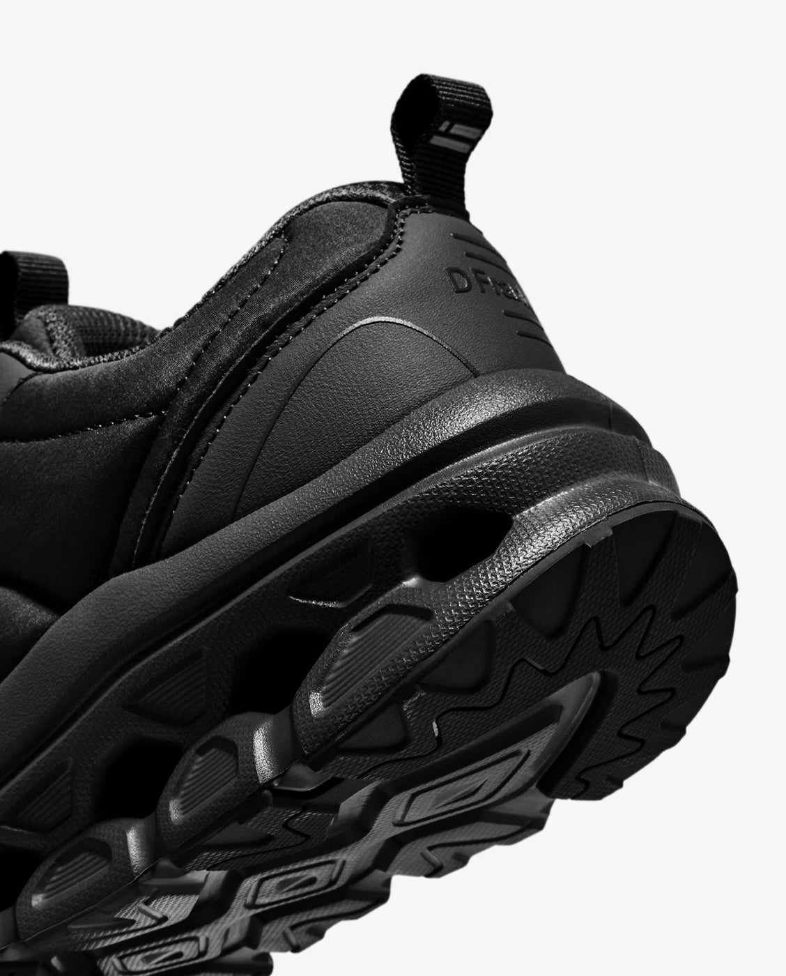 Zapatillas deportivas unisex de nylon con plataforma aero - D.Franklin - Negro Negro-2