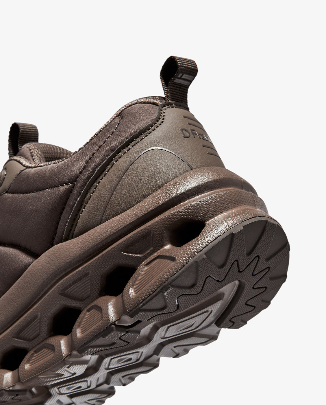 Zapatillas deportivas unisex de nylon con plataforma aero - D.Franklin - Marrón oscuro Marrón oscuro-2