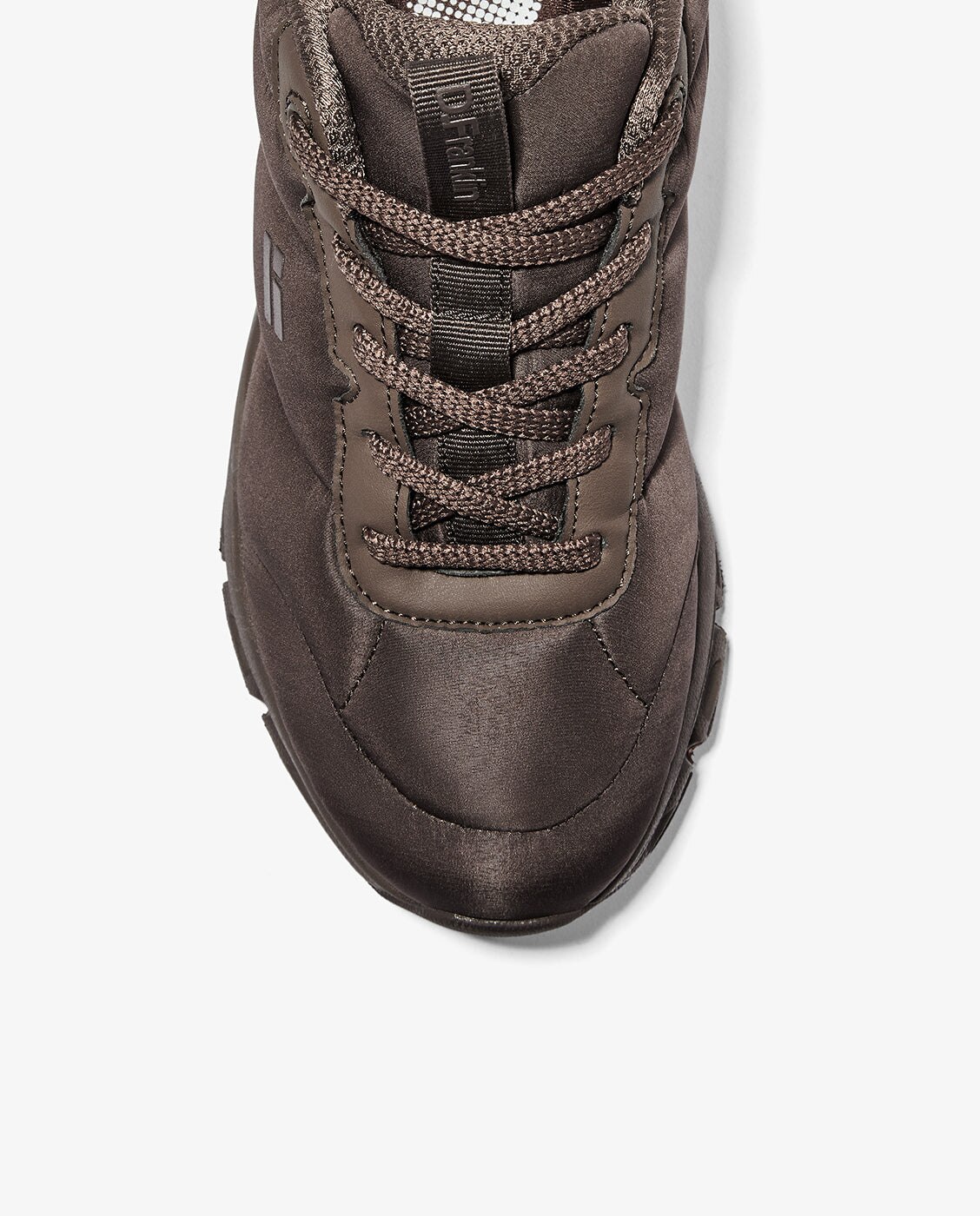 Zapatillas deportivas unisex de nylon con plataforma aero - D.Franklin - Marrón oscuro Marrón oscuro-4