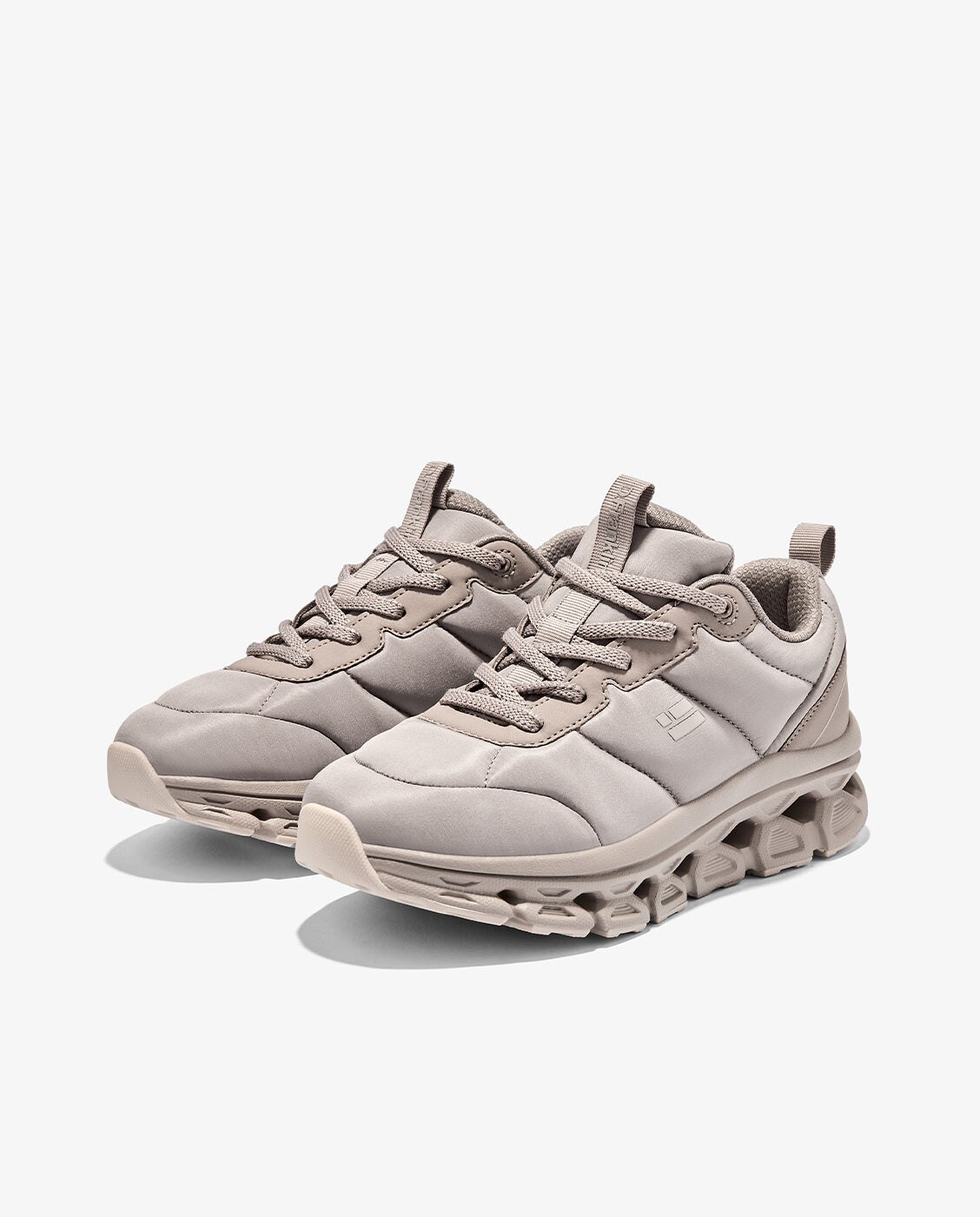 Zapatillas deportivas unisex de nylon con plataforma aero - D.Franklin - Marrón Marrón-3
