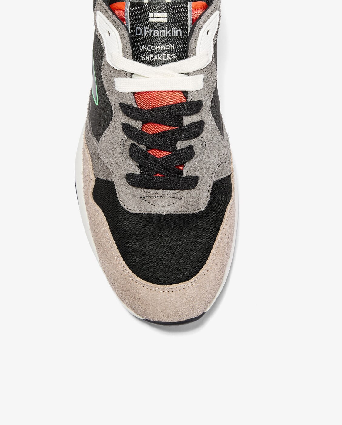 Zapatillas deportivas de hombre de ante soul - D.Franklin - Negro Negro-5