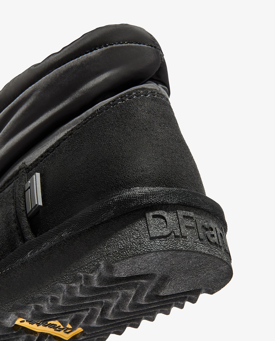 Botas de pelo de mujer estilo australianas de nylon acolchado nordic lite mid - D.Franklin - Negro Negro-2