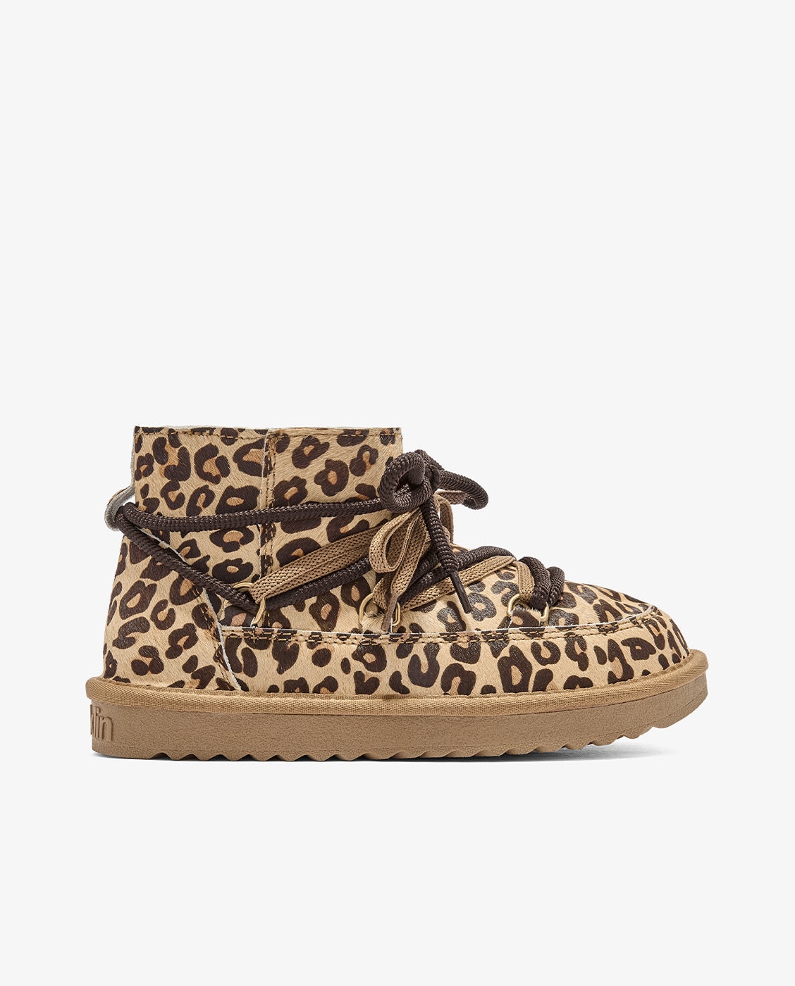 Botas de pelo de mujer estilo australianas de piel con cordones nordic lite - D.Franklin - Multicolor Multicolor-1