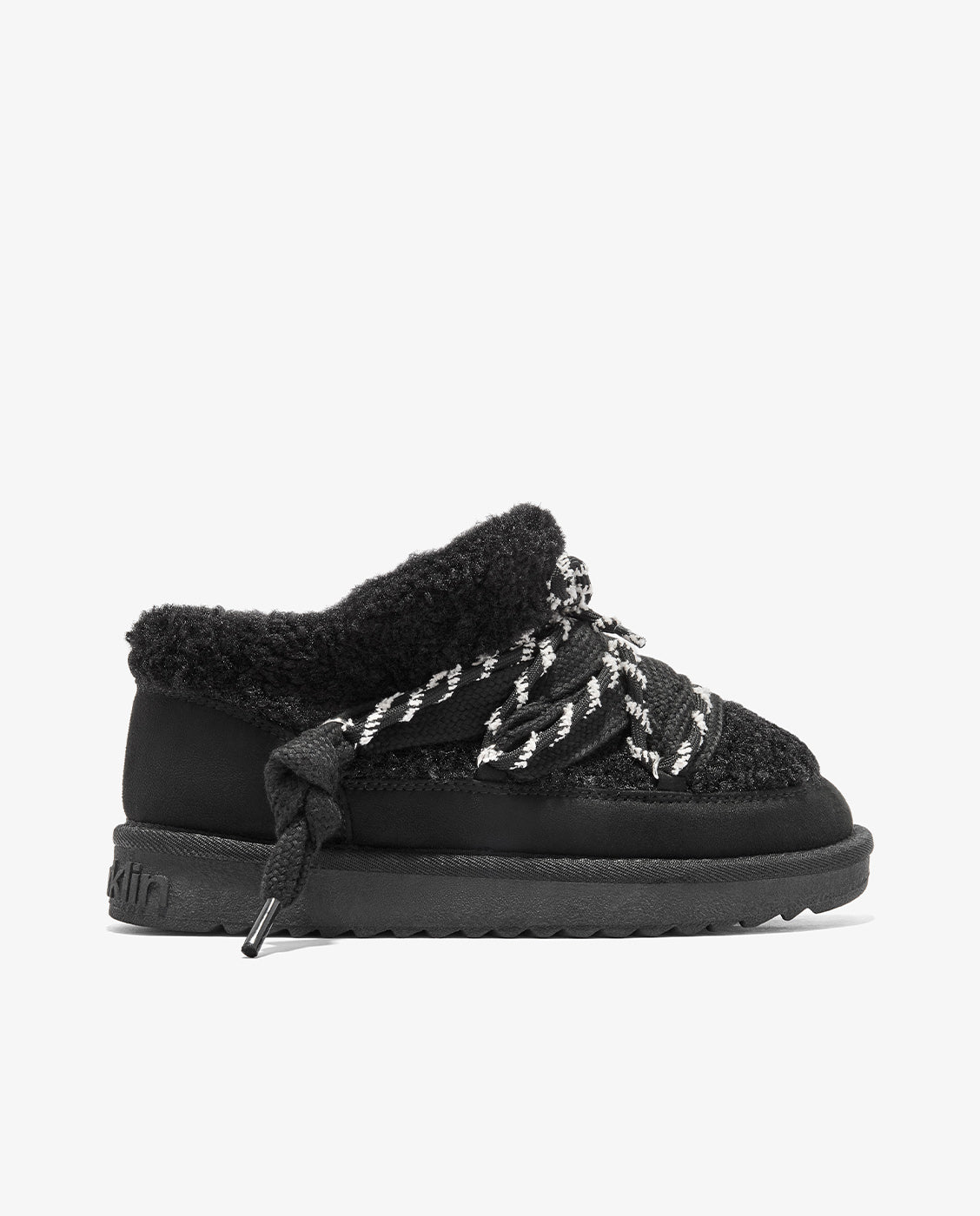 Botas de pelo de mujer estilo australianas de microfibra nordic lite sherpa - D.Franklin - Negro Negro-1