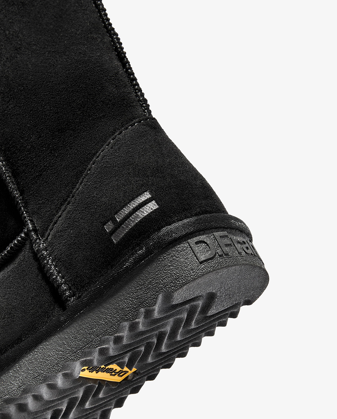 Botas de pelo de mujer estilo australianas de microfibra nordic lite high - D.Franklin - Negro Negro-2