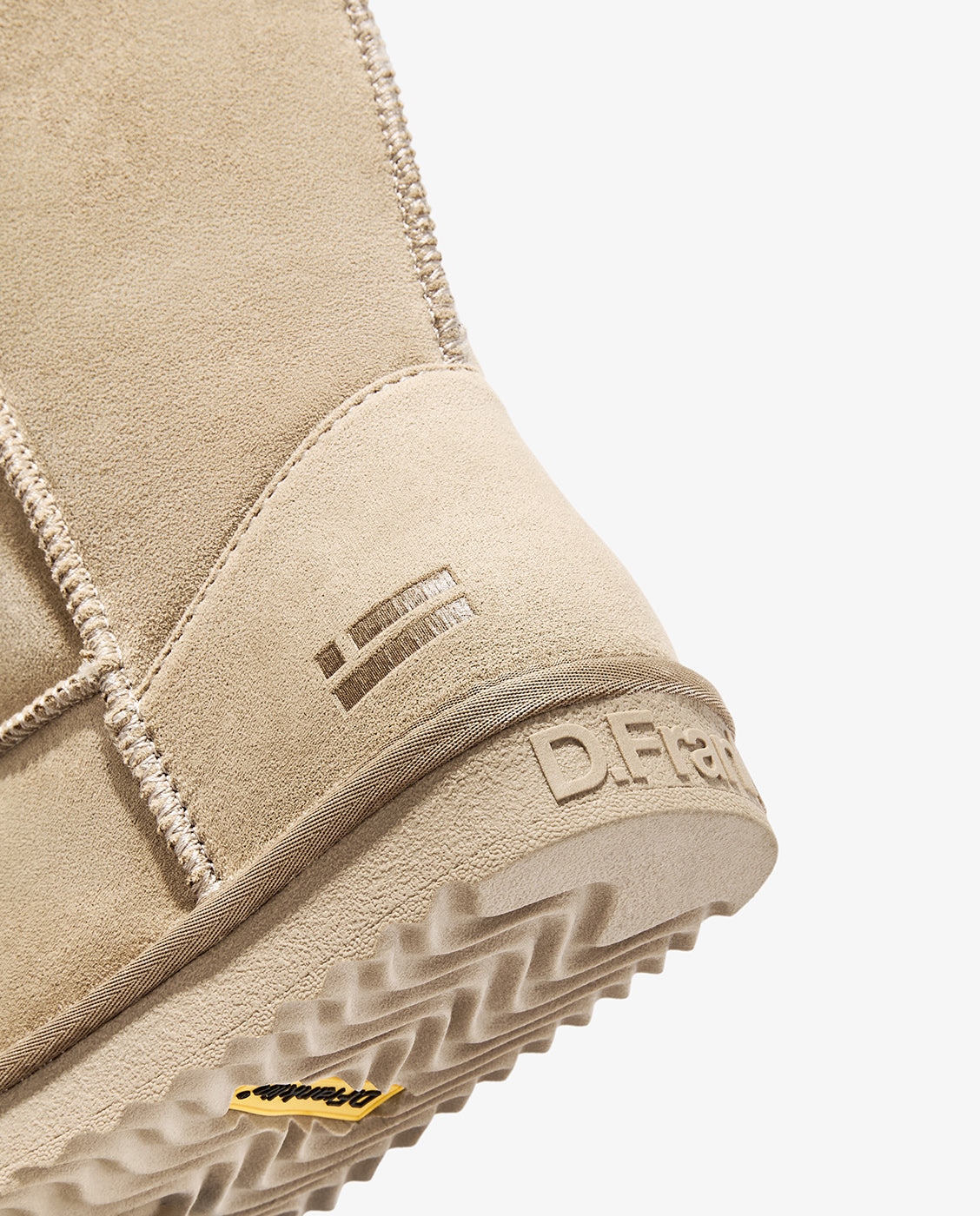 Botas de pelo de mujer estilo australianas de microfibra nordic lite high - D.Franklin - Beige Beige-2
