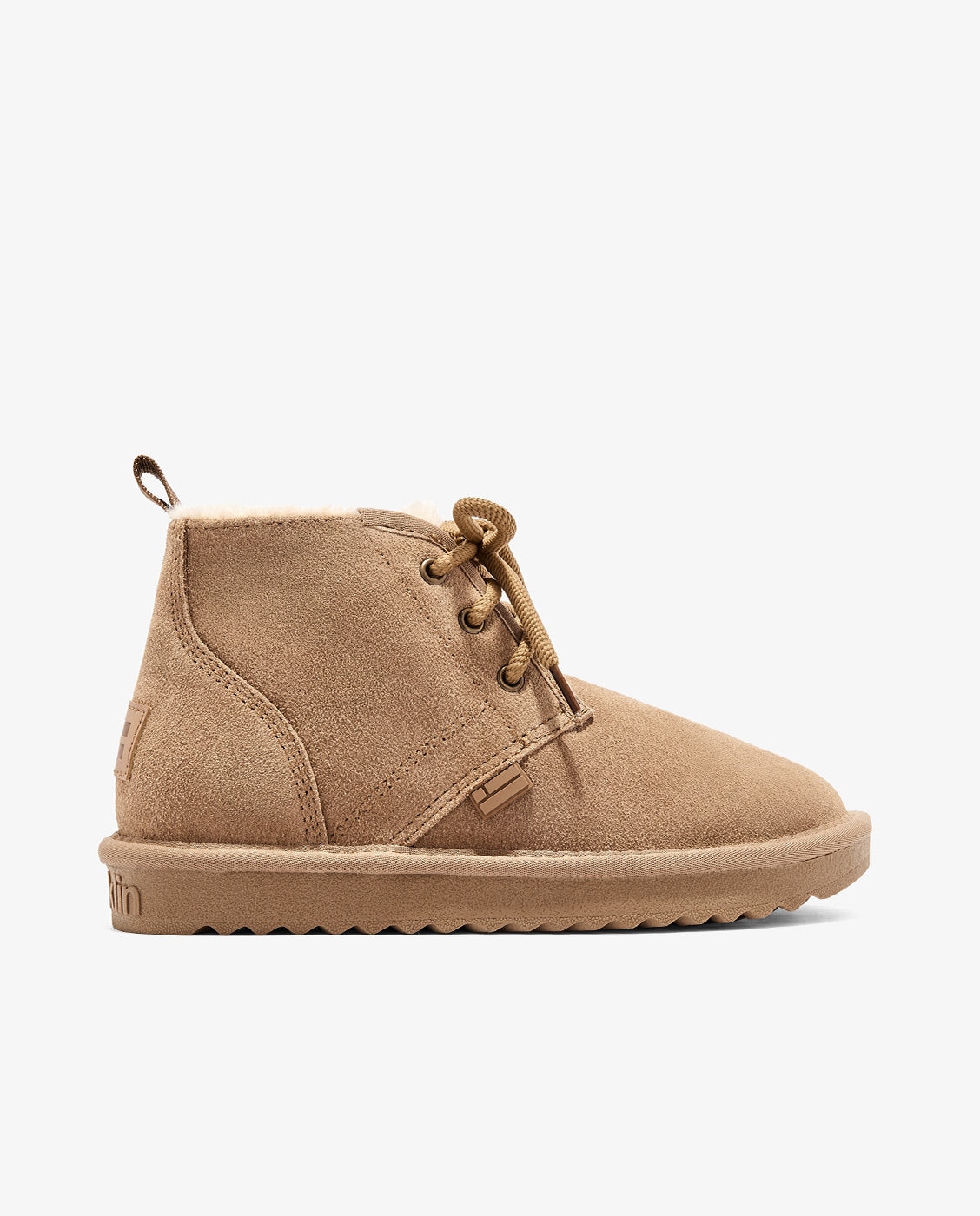 Botas de pelo unisex en piel con cordones nordic lite safari - D.Franklin - Camel Camel-1