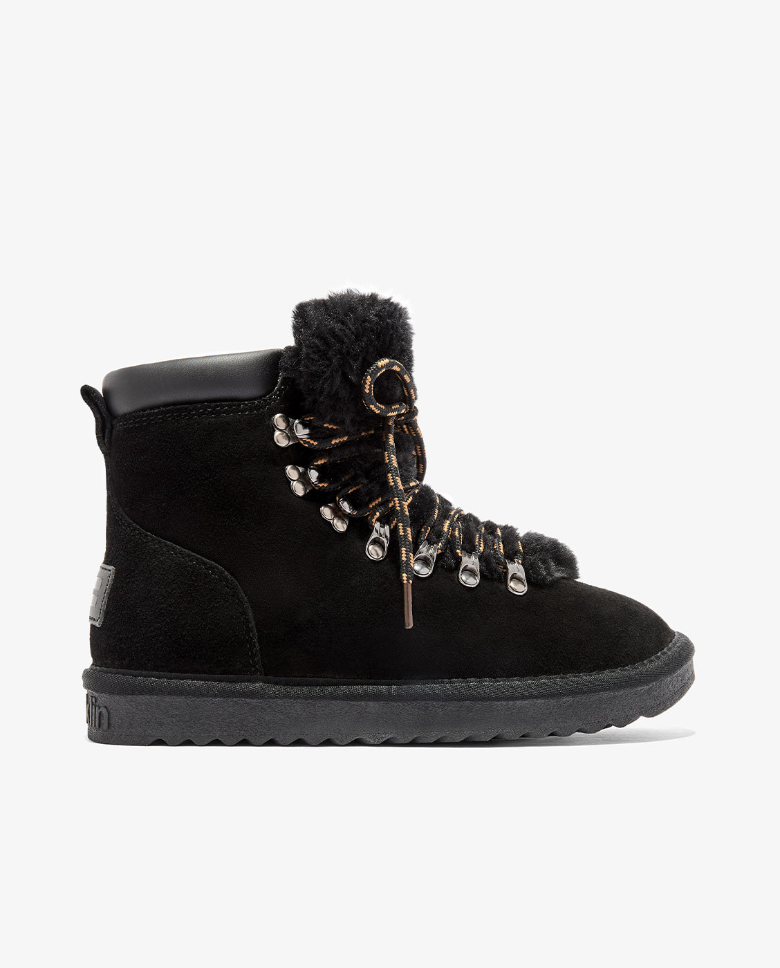 Botas de pelo de mujer estilo australianas de piel nordic lite - D.Franklin - Negro Negro-1