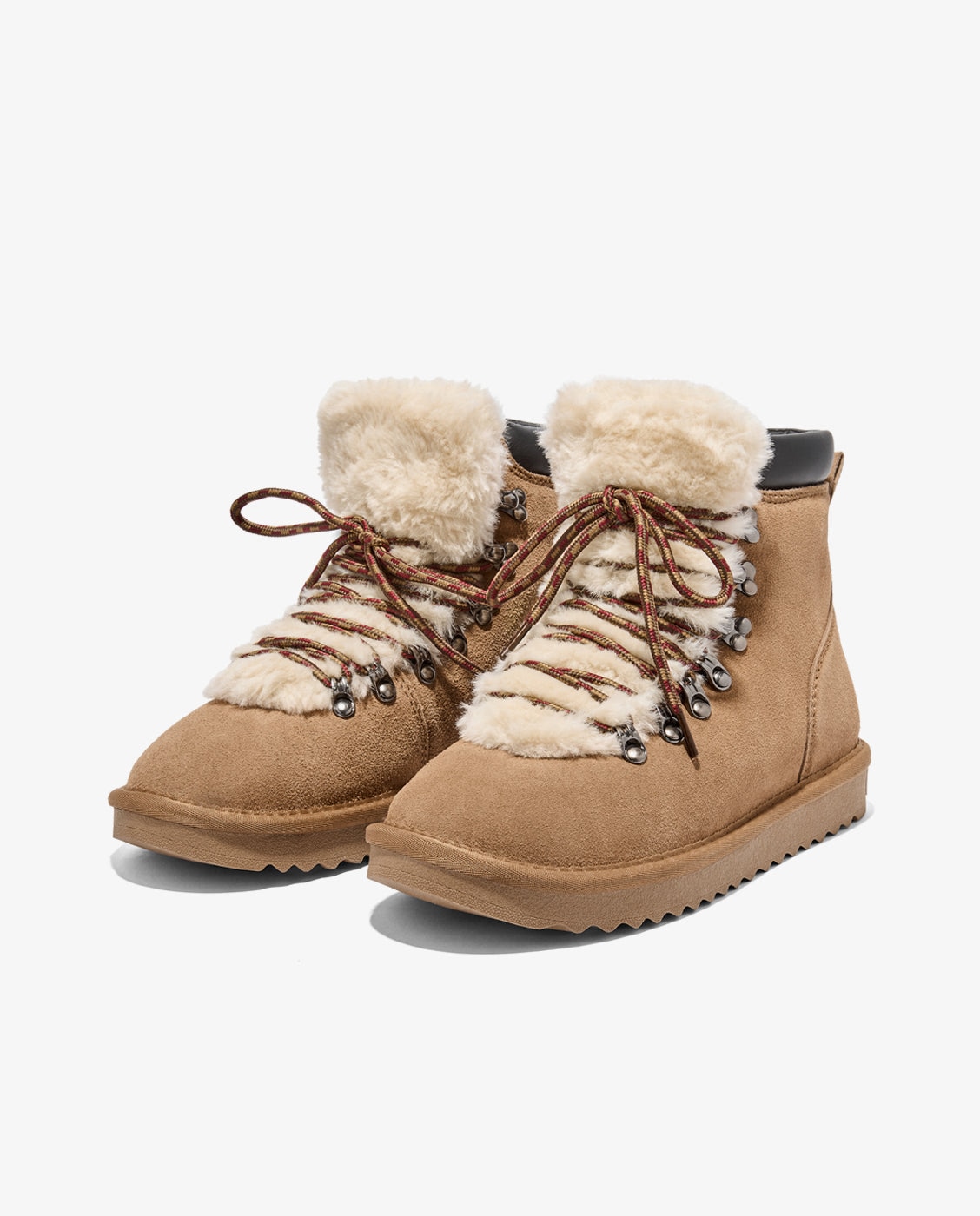 Botas de pelo de mujer estilo australianas de piel nordic lite - D.Franklin - Marrón claro Marrón claro-3