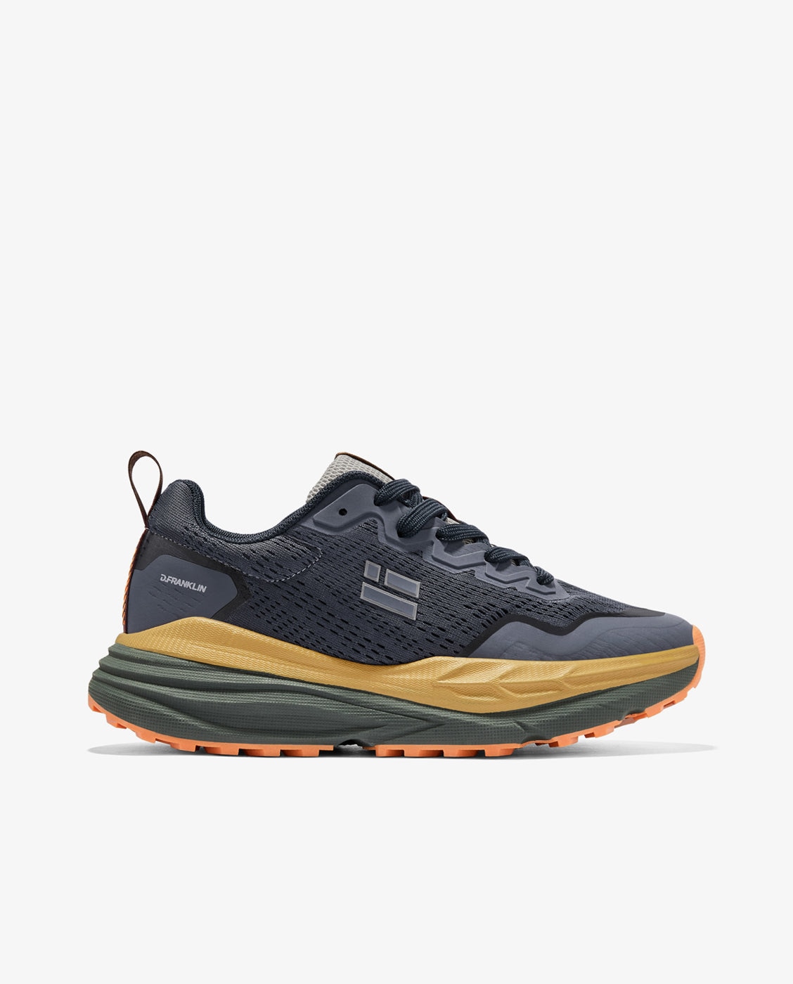 Zapatillas deportivas unisex con suela con amortiguación terra trail - D.Franklin - Azul Azul-1
