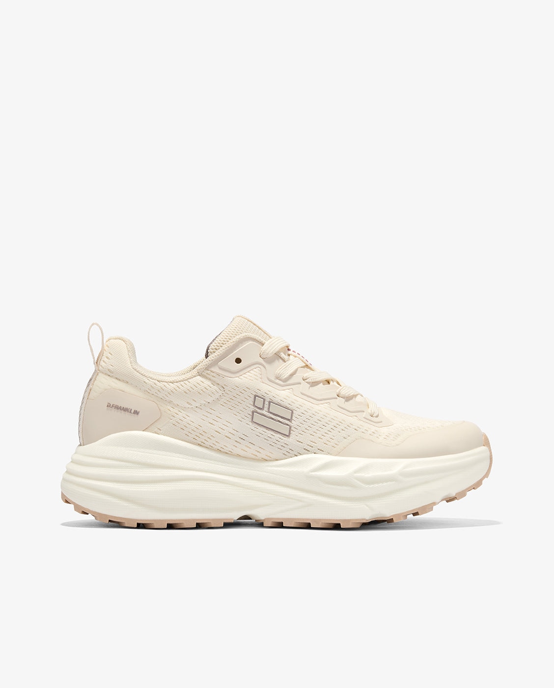 Zapatillas deportivas de mujer de mesh terra trail uv - D.Franklin - Blanco Blanco-1