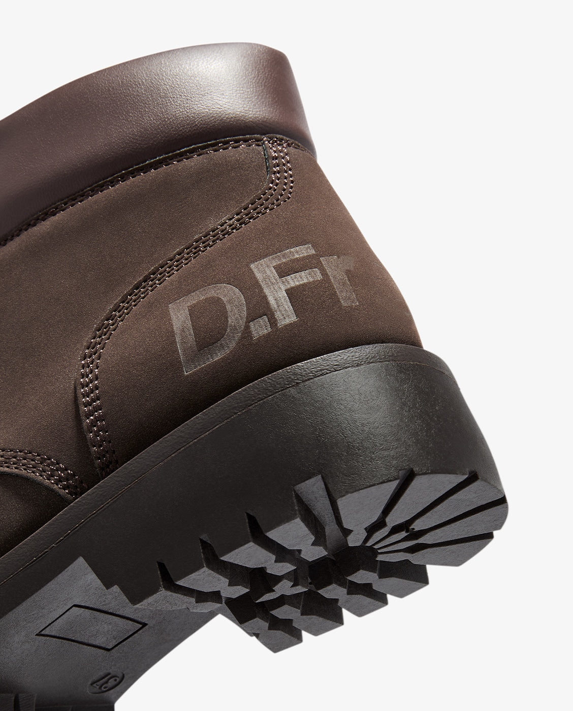 Botas básicas de mujer con cordones sierra classic - D.Franklin - Marrón chocolate Marrón chocolate-2