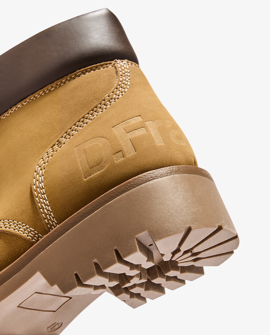 Botas básicas de mujer con cordones sierra classic - D.Franklin - Marrón claro Marrón claro-2