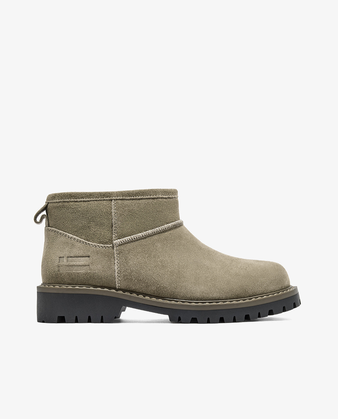 Botines de mujer en piel con forro de pelo sierra nordic - D.Franklin - Kaki Kaki-1