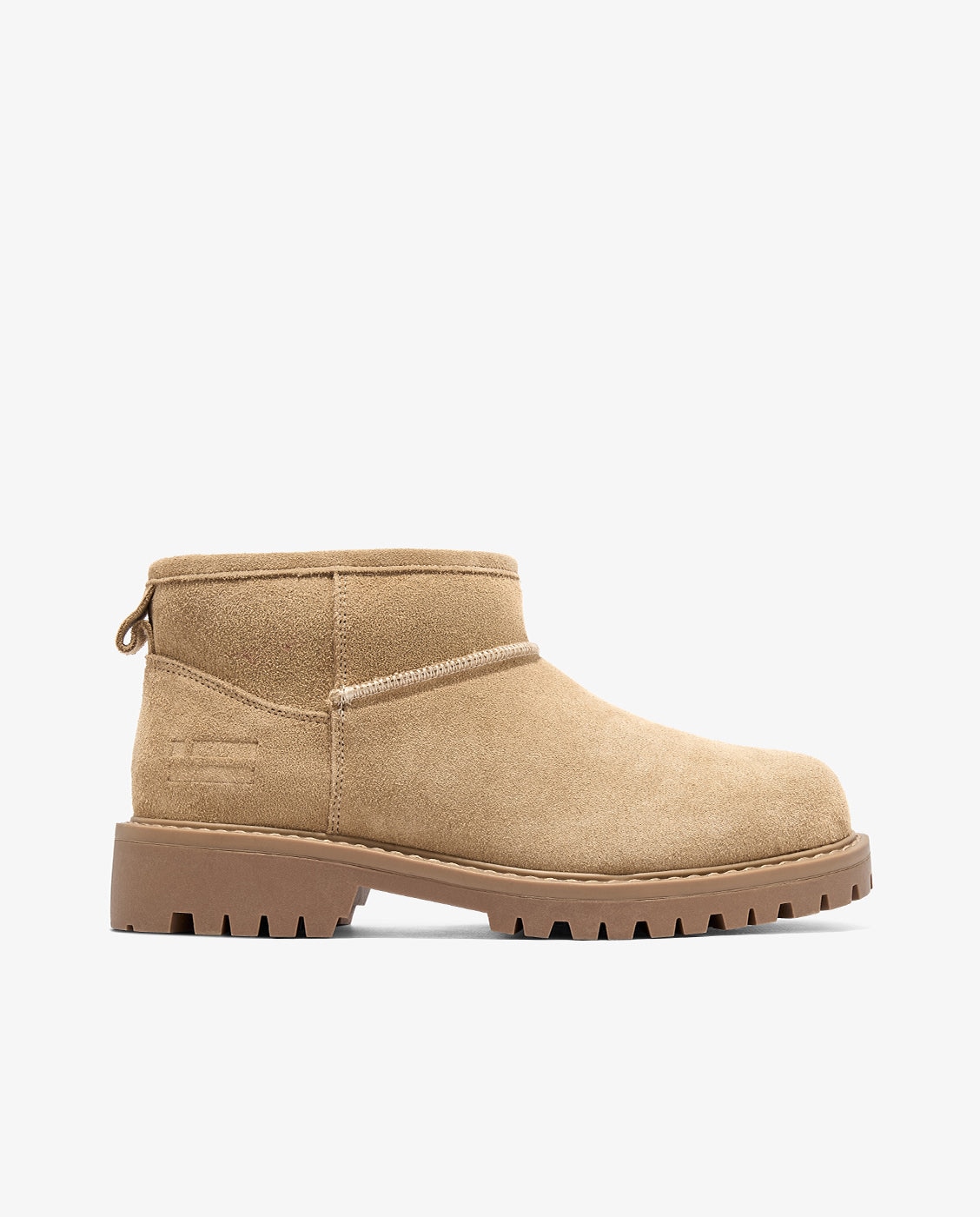 Botines de mujer en piel con forro de pelo sierra nordic - D.Franklin - Marrón claro Marrón claro-1