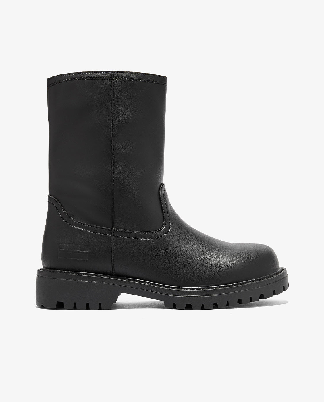 Botas básicas de mujer de nubuck con plataforma sierra camp mid - D.Franklin - Negro Negro-1