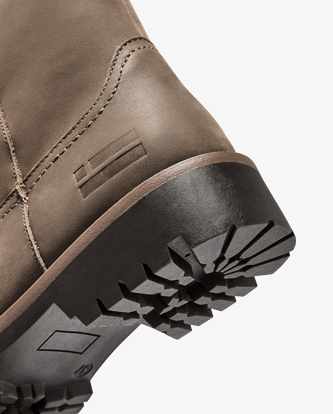 Botas básicas de mujer de nubuck con plataforma sierra camp mid - D.Franklin - Gris Gris-4