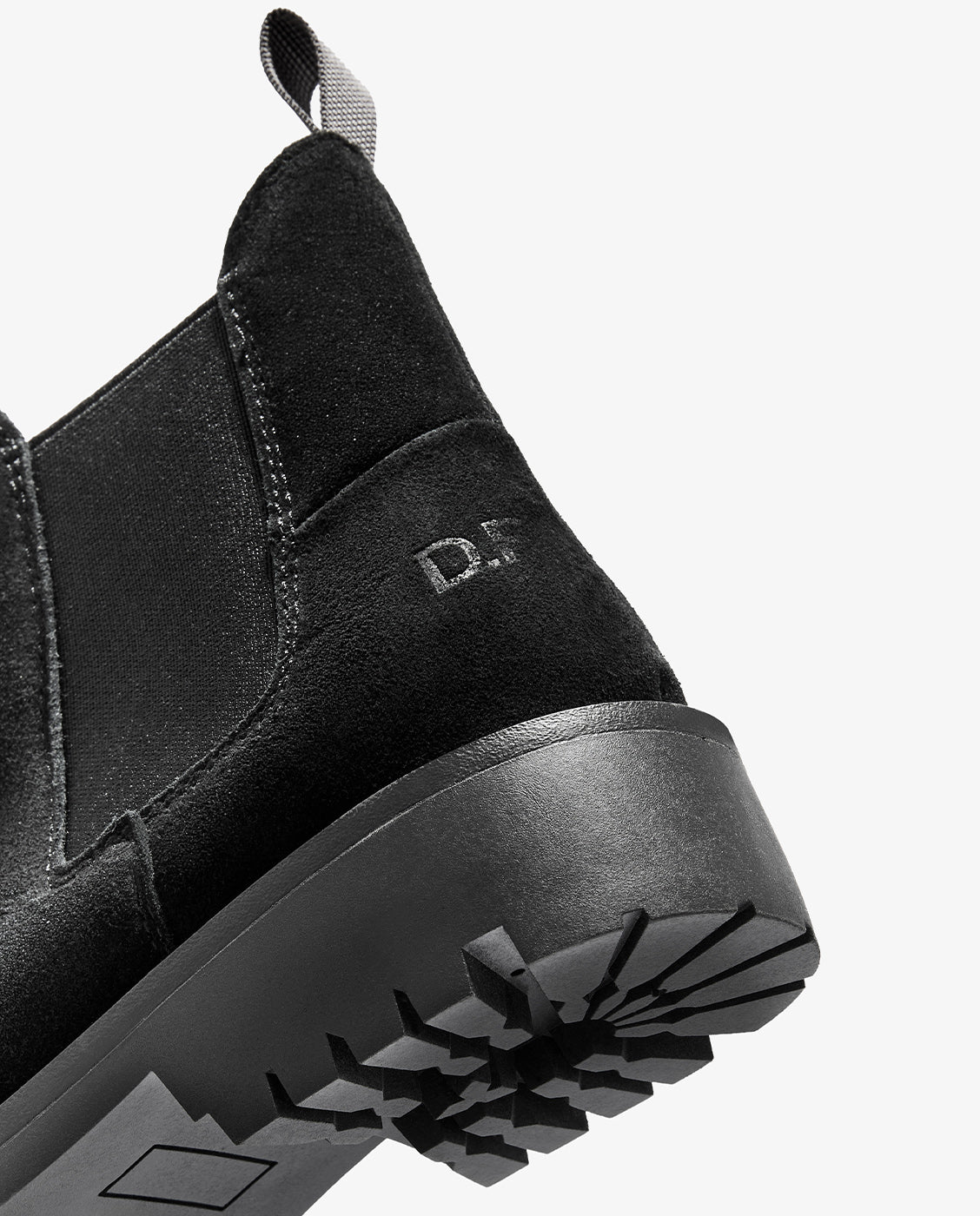 Botines de mujer de piel con plataforma sierra chelsea - D.Franklin - Negro Negro-2