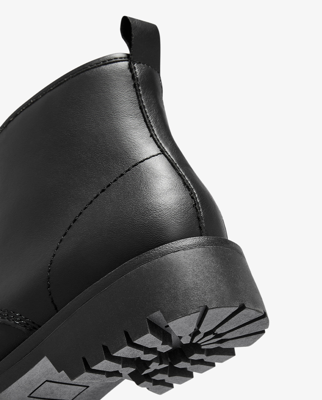 Botines de mujer con plataforma y cordones sierra command - D.Franklin - Negro Negro-3