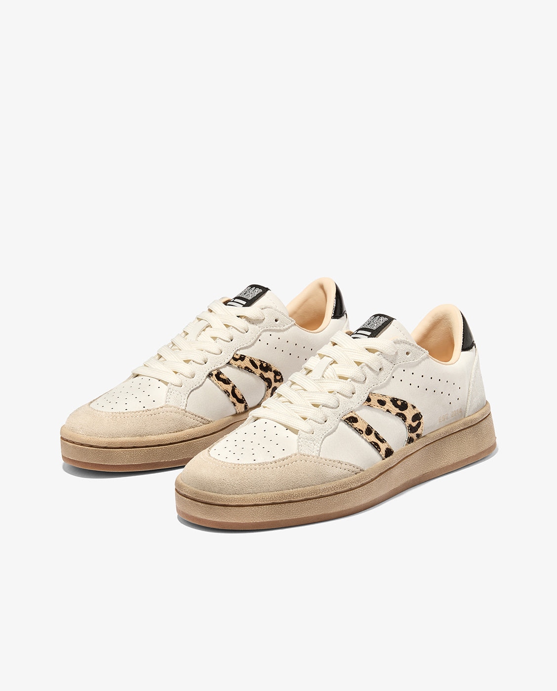 Zapatillas deportivas de mujer con estampado animal play d - D.Franklin - Marrón Marrón-3