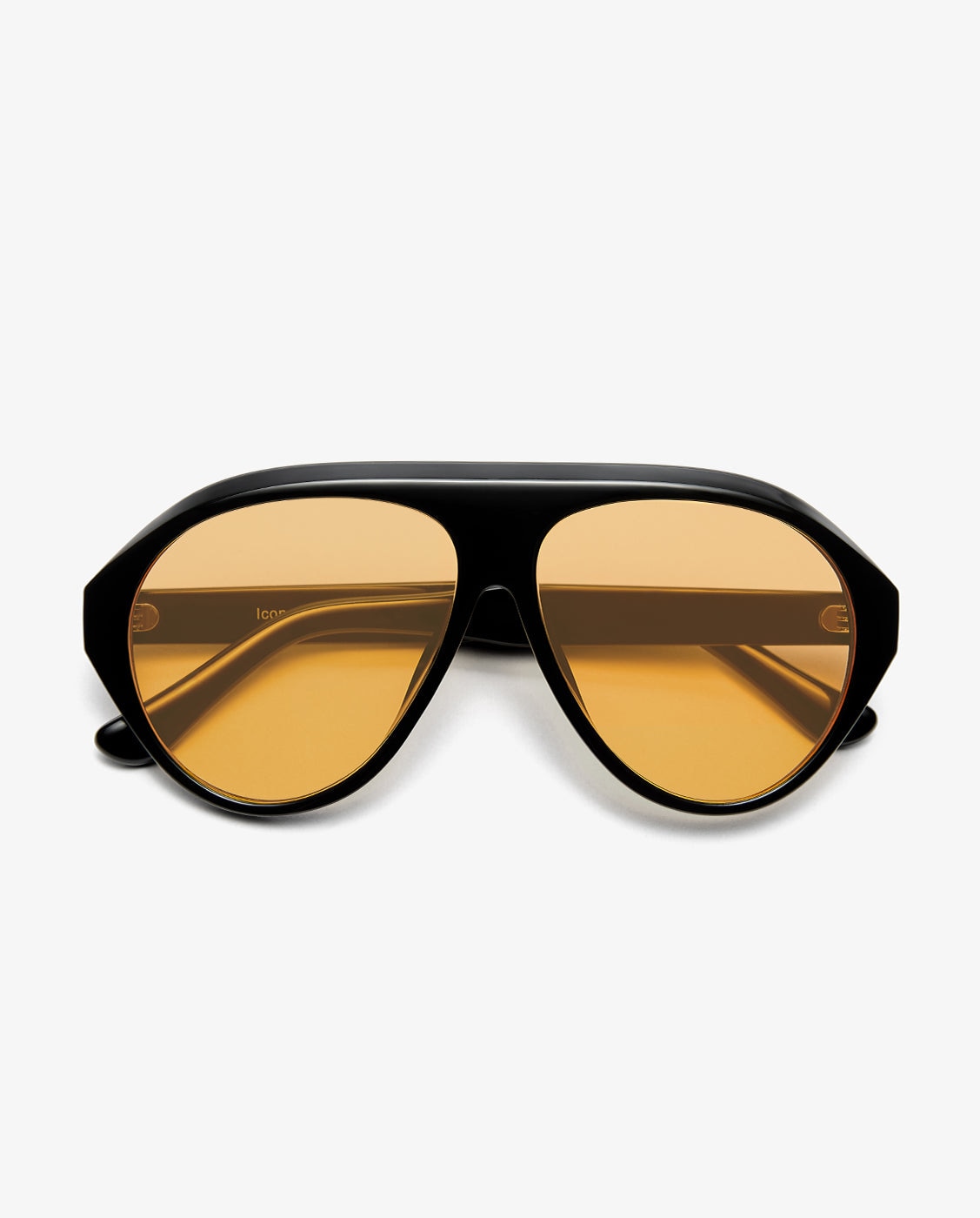 Gafas de sol unisex con forma de aviador icon - D.Franklin - Ámbar Ámbar-5