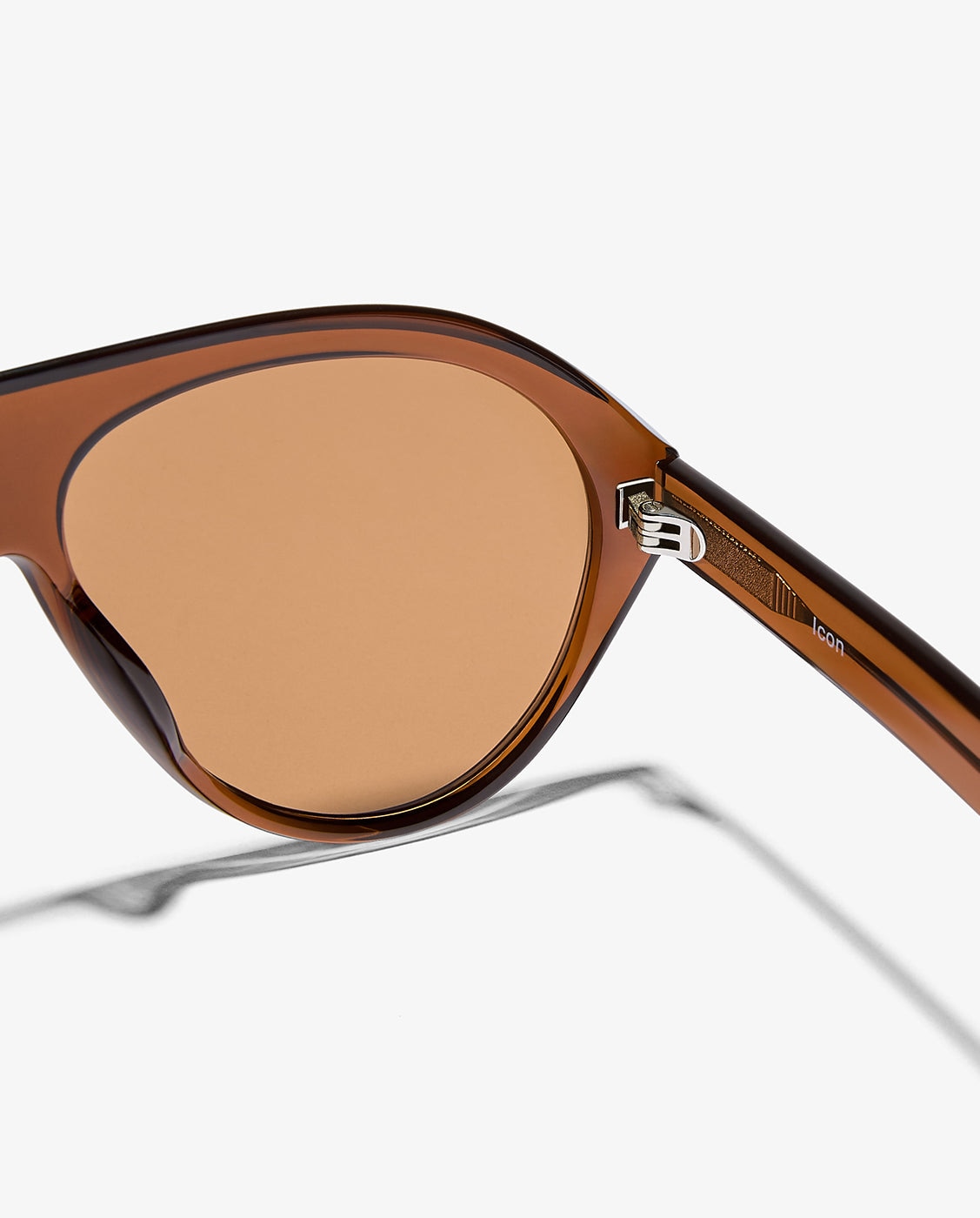 Gafas de sol unisex con forma de aviador icon - D.Franklin - Marrón Marrón-4