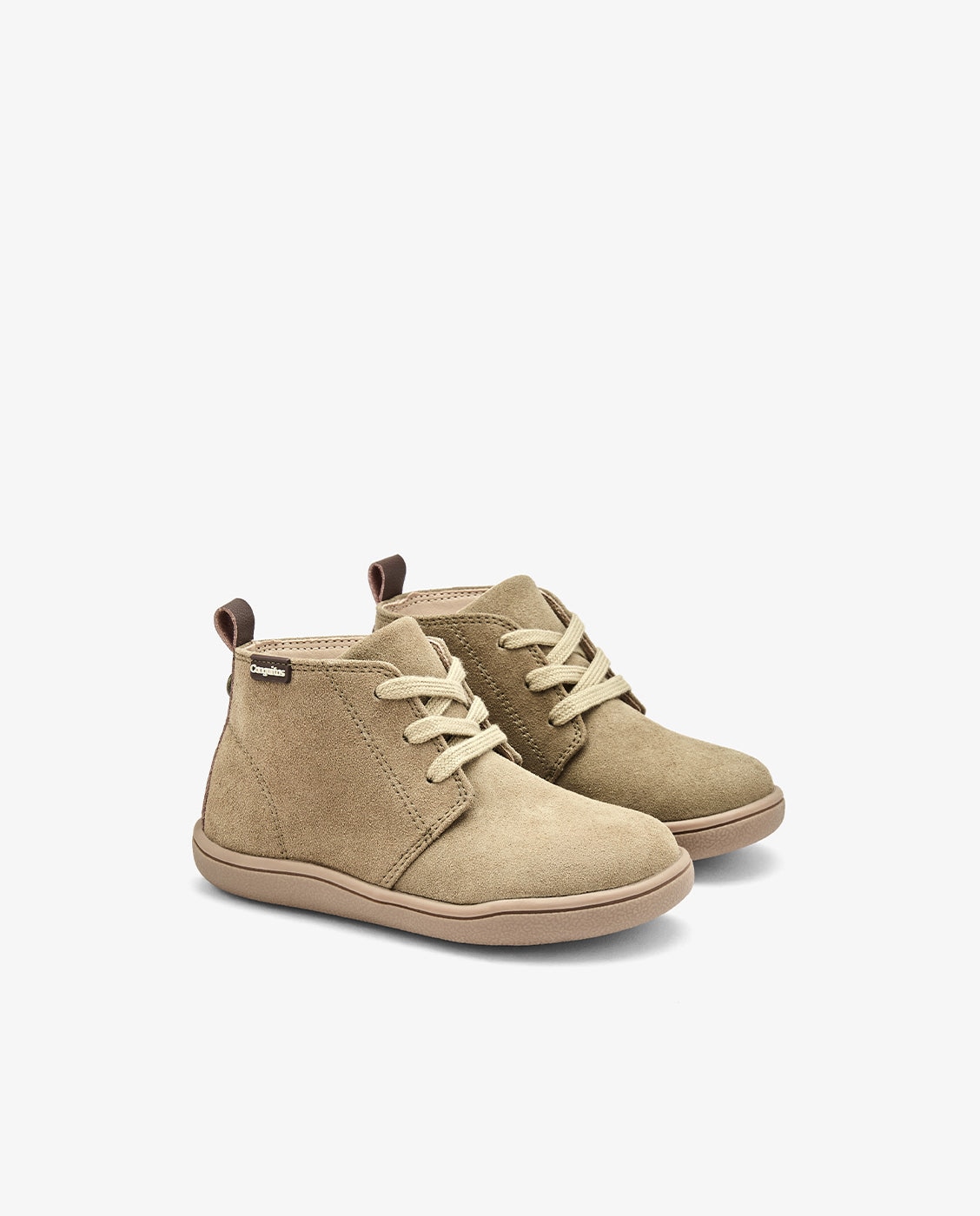 Imagen 2 de Botas safari de niños barefoot con cordones elásticos - Conguitos - Beige Beige