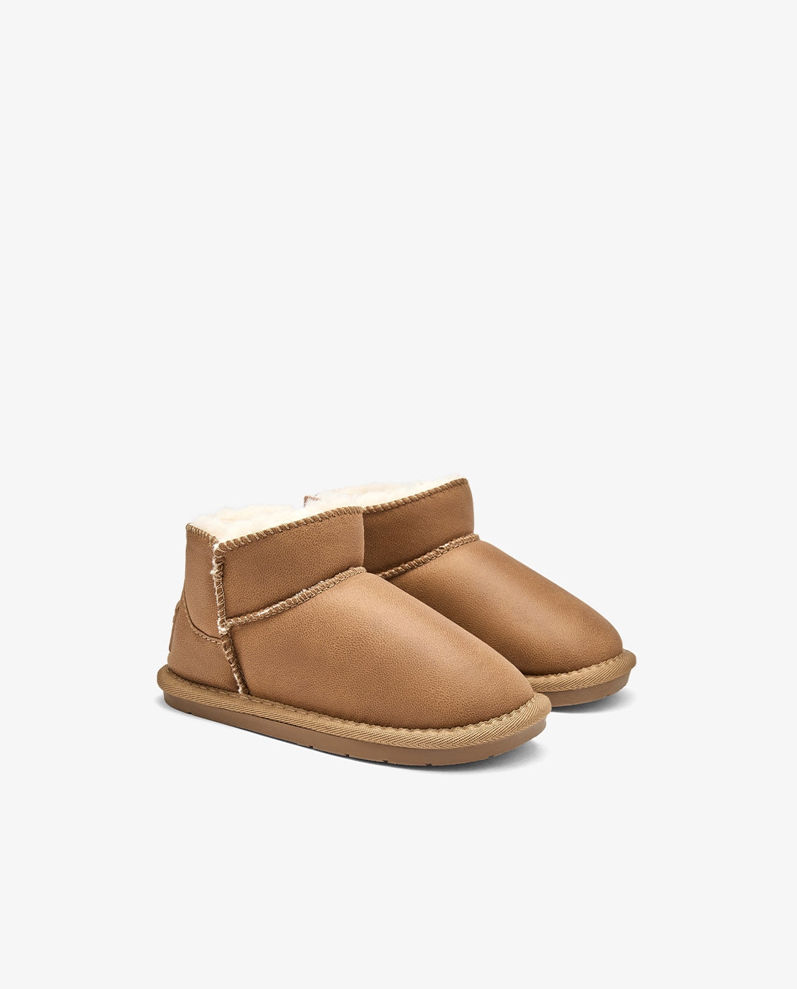 Imagen 2 de Botas australianas de niños con forro interior de pelo - Conguitos - Marrón Marrón