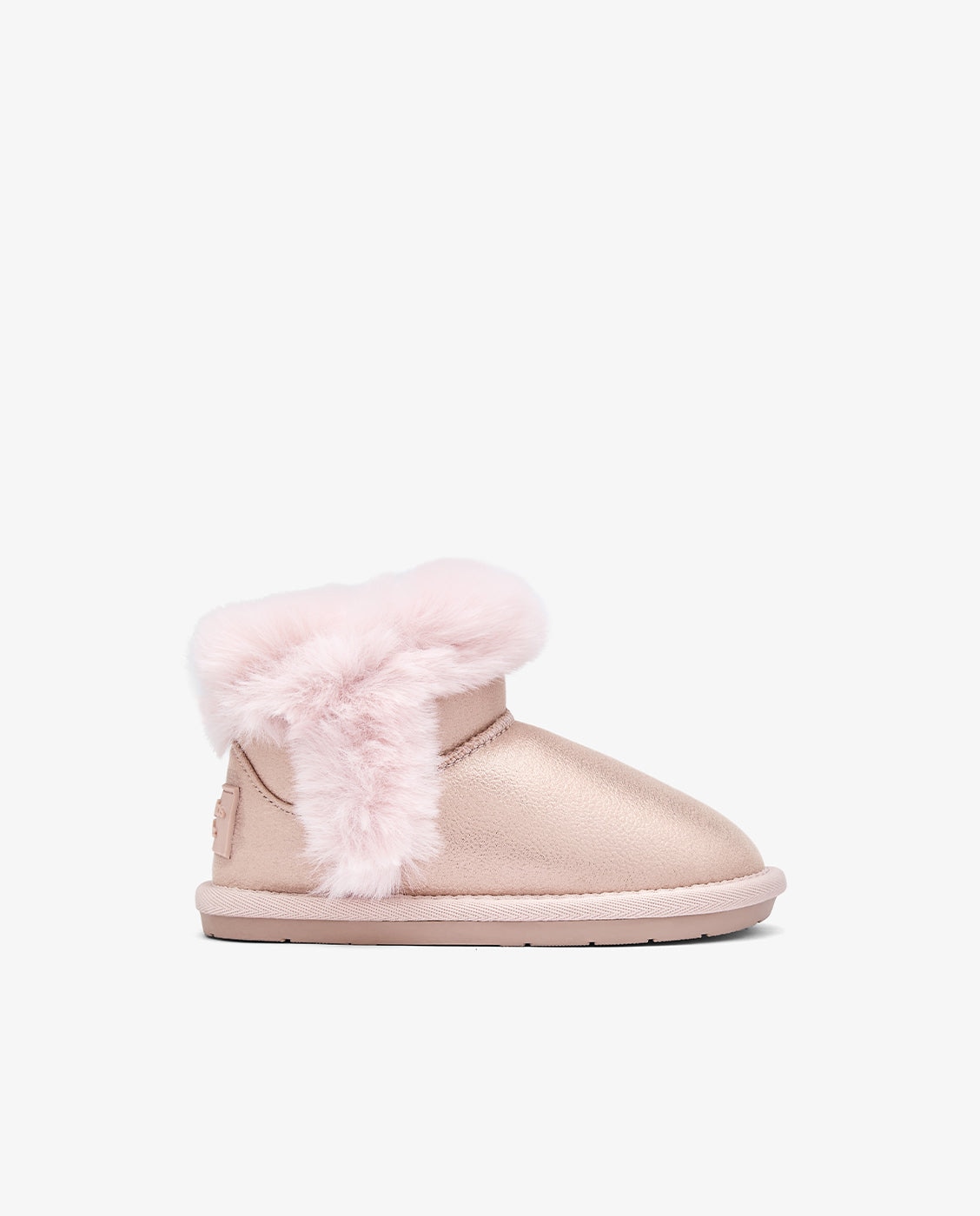 Botas australianas de niña con forro interior de pelo - Conguitos - Rosa Rosa-1