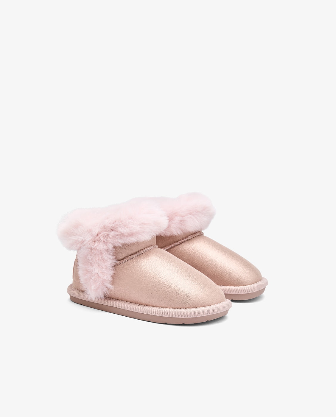 Botas australianas de niña con forro interior de pelo - Conguitos - Rosa Rosa-2