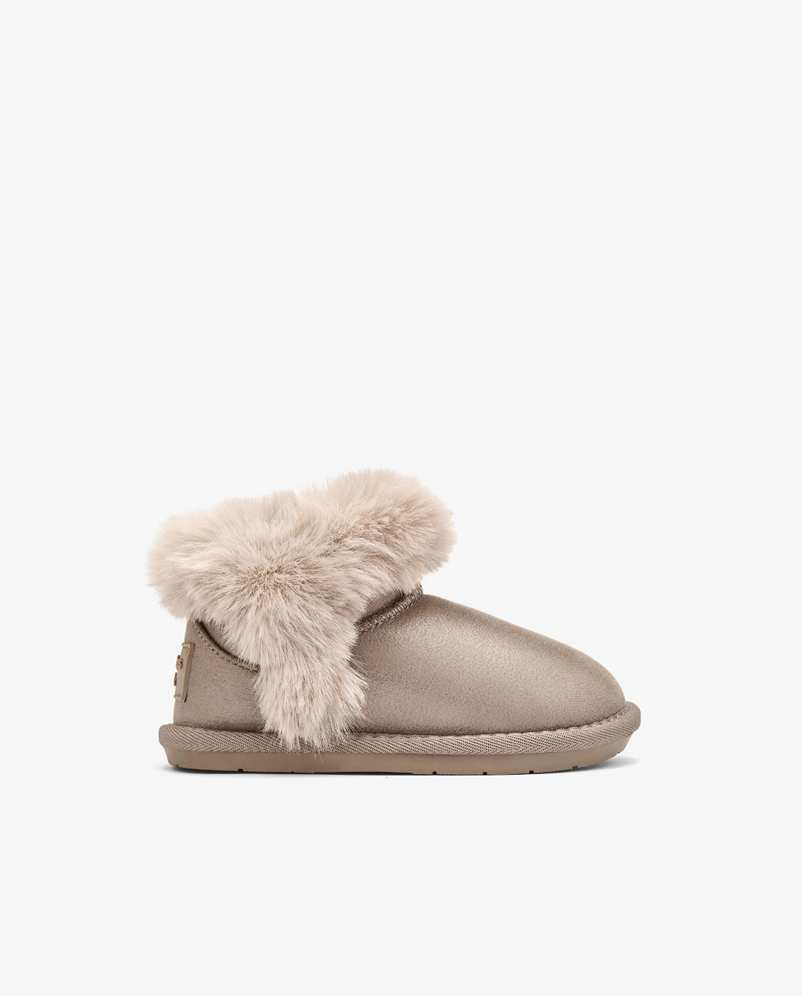 Botas australianas de niña con forro interior de pelo - Conguitos - Marrón Marrón-1