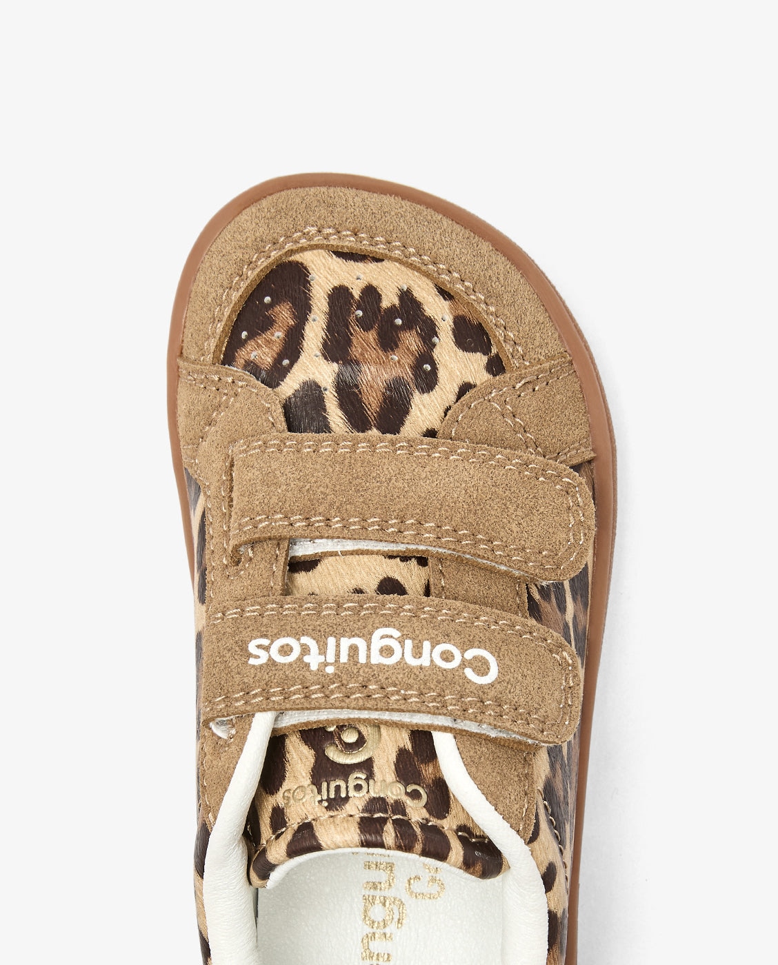Zapatillas de niños barefoot con cierre adherente - Conguitos - Estampado Estampado-4