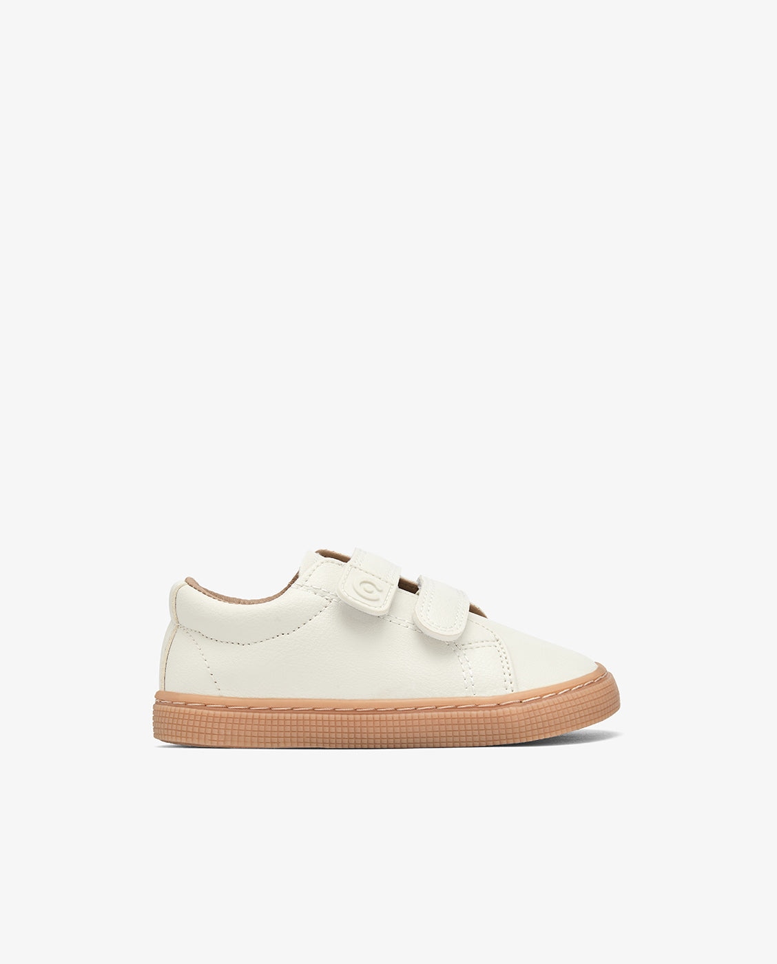 Merceditas de niña con diseño barefoot y cierre adherente - Conguitos - Beige Beige-1