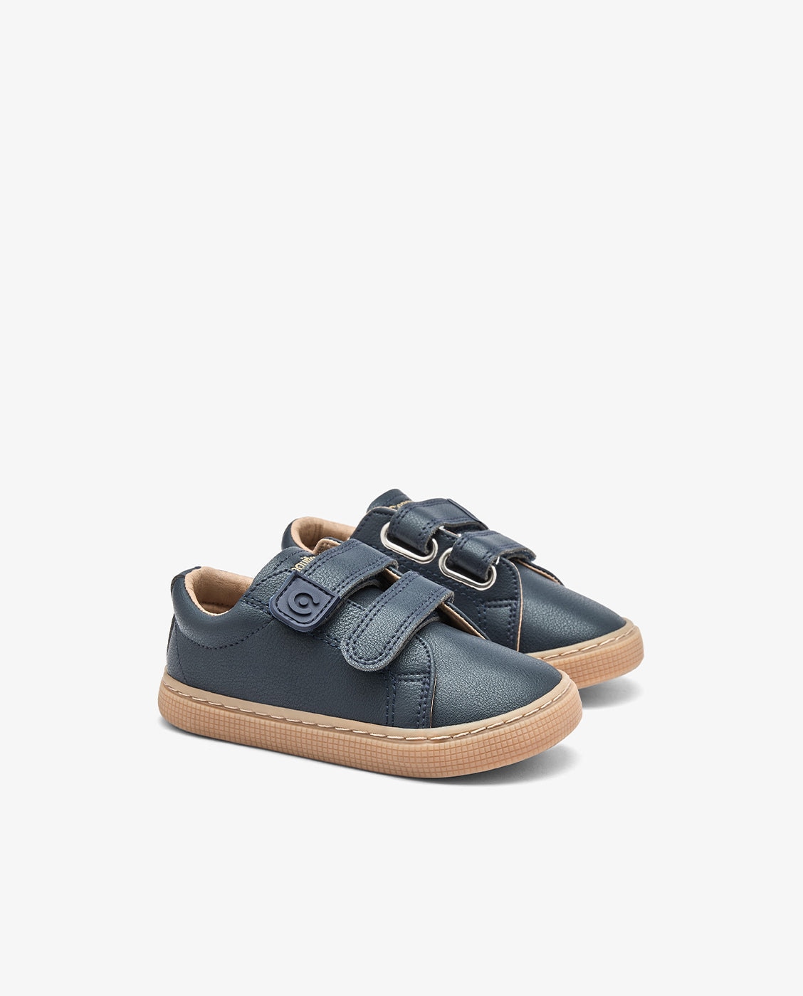 Merceditas de niña con diseño barefoot y cierre adherente - Conguitos - Azul Azul-2